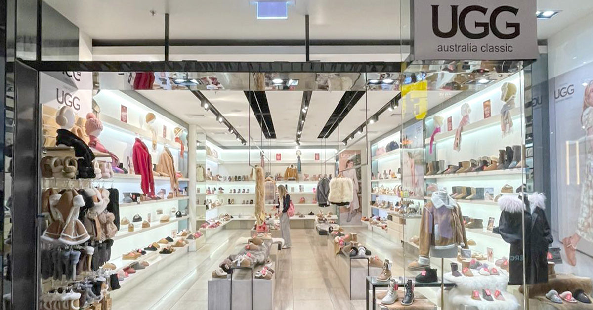 authentic UGG store at Sydney, Broadway shopping centre