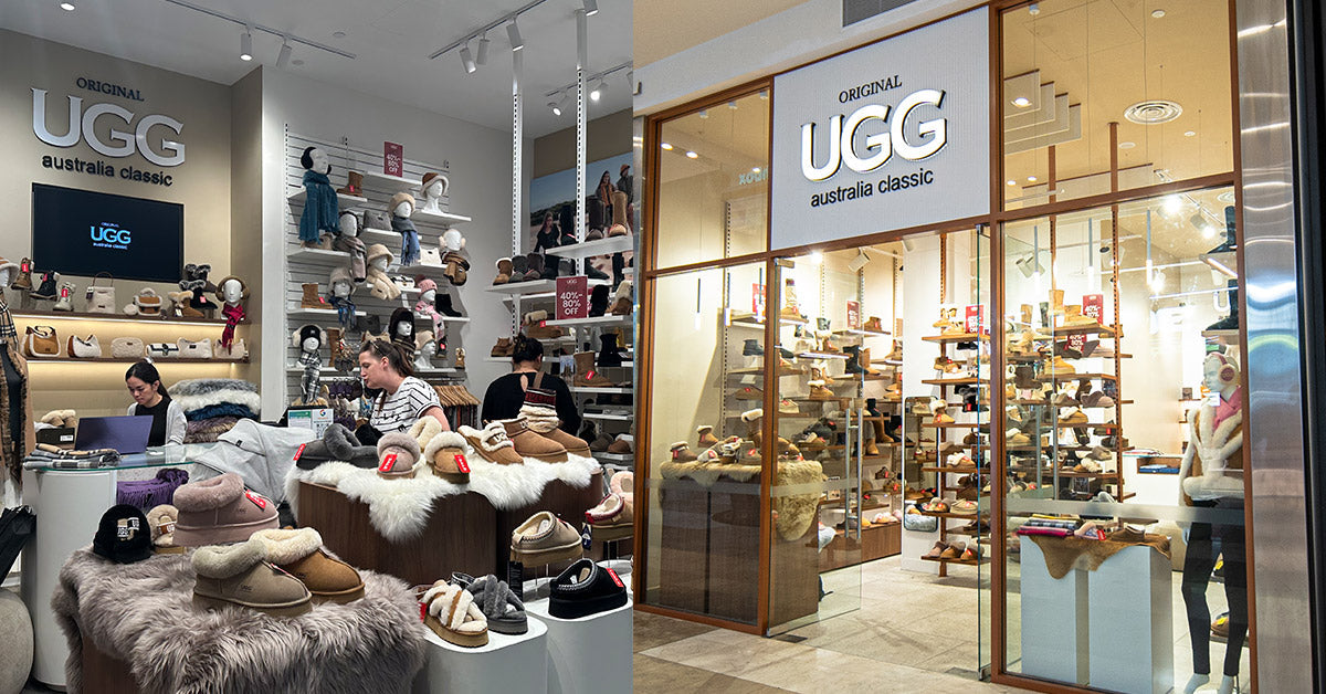 UGG Australia Classic store as a go to shop for shoppers