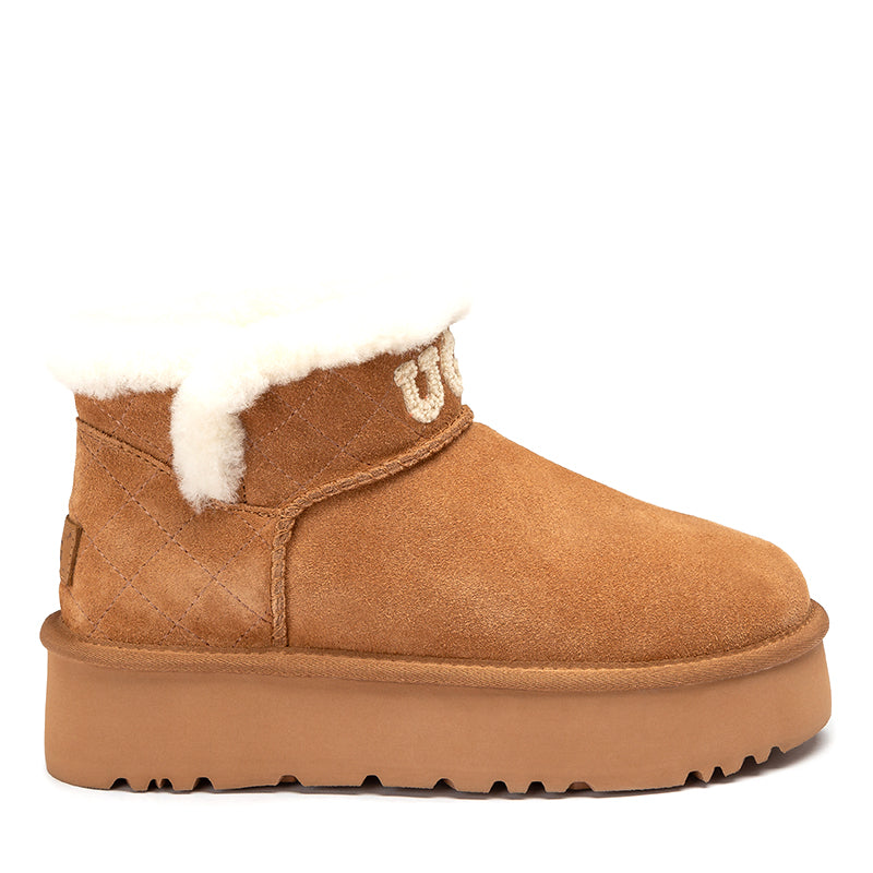 Logo Mini Platform Ugg Boots
