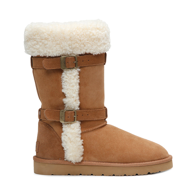Premium Tall Belt Ugg Boots