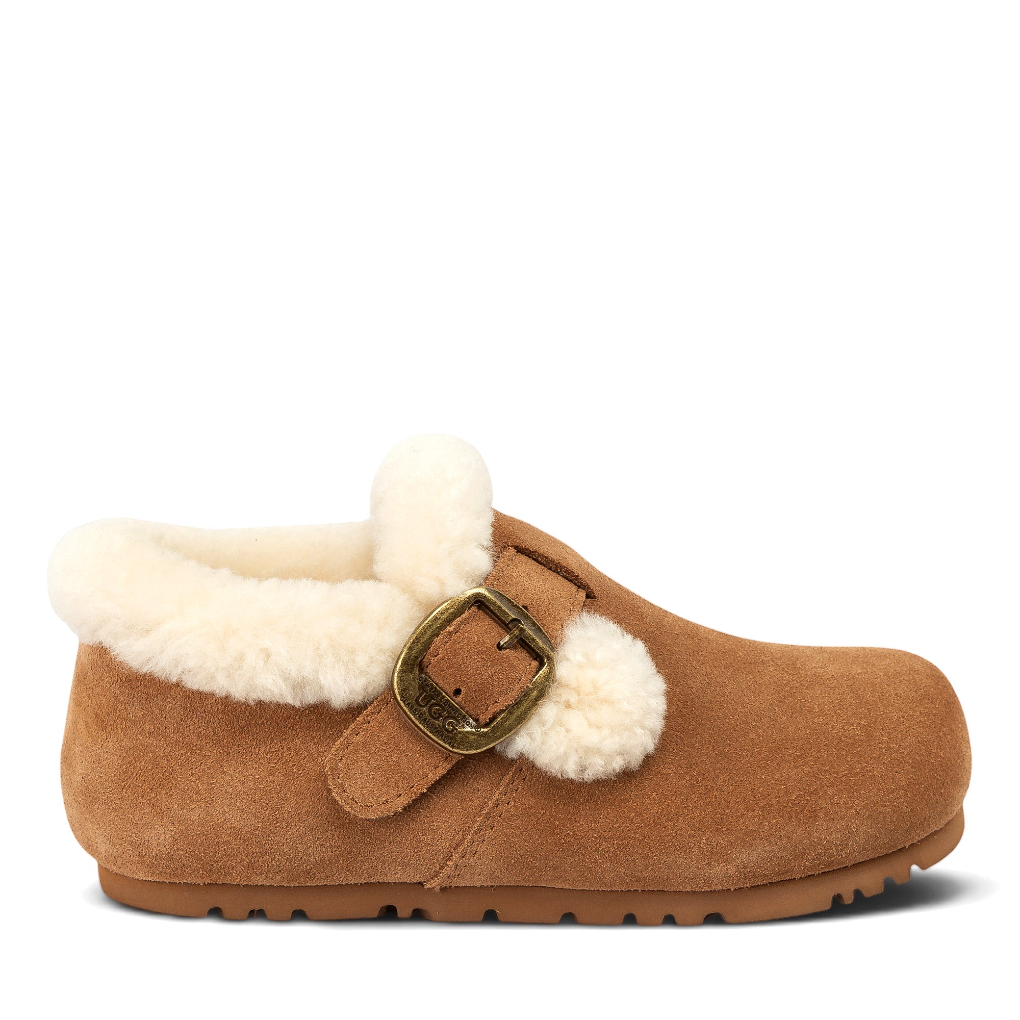 Kids Shearling Buckle Uggs