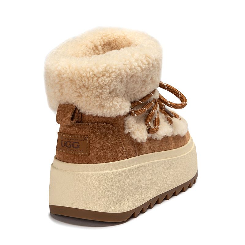 Shearling Platform Ugg Boots