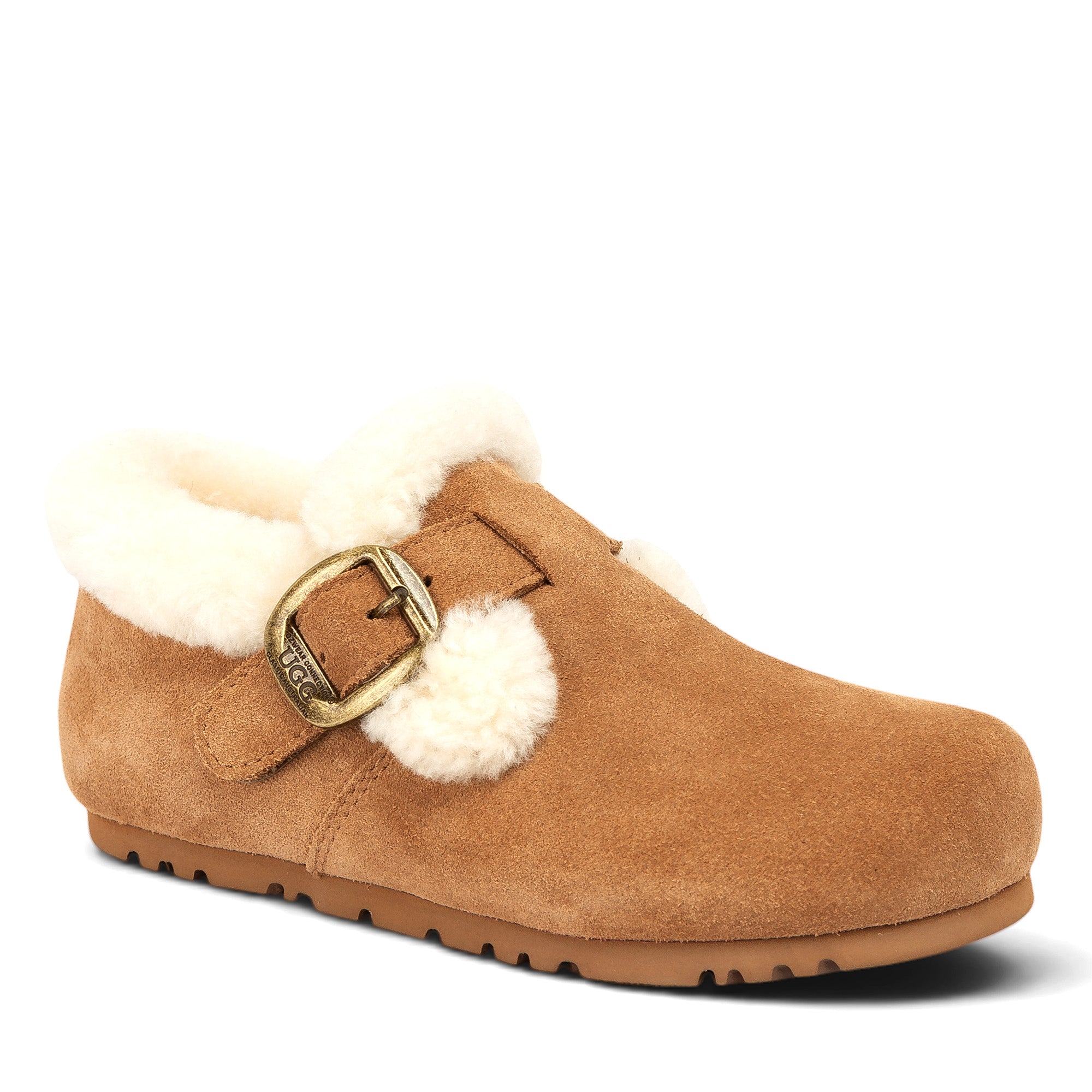 Kids Shearling Buckle Uggs