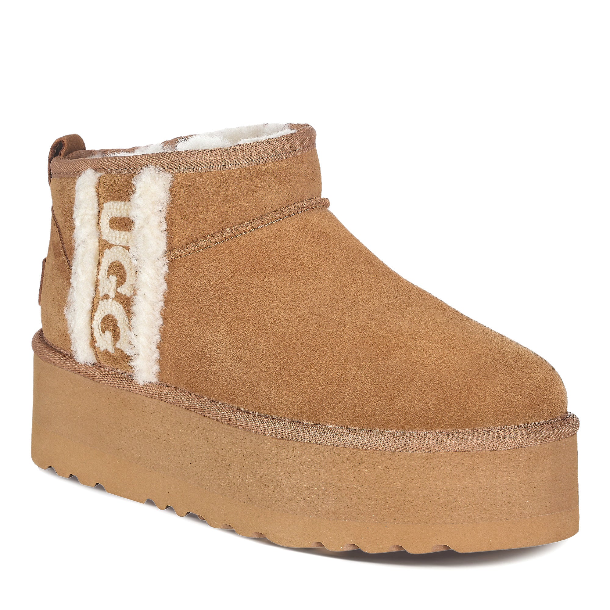 Mini Platform Logo Uggs