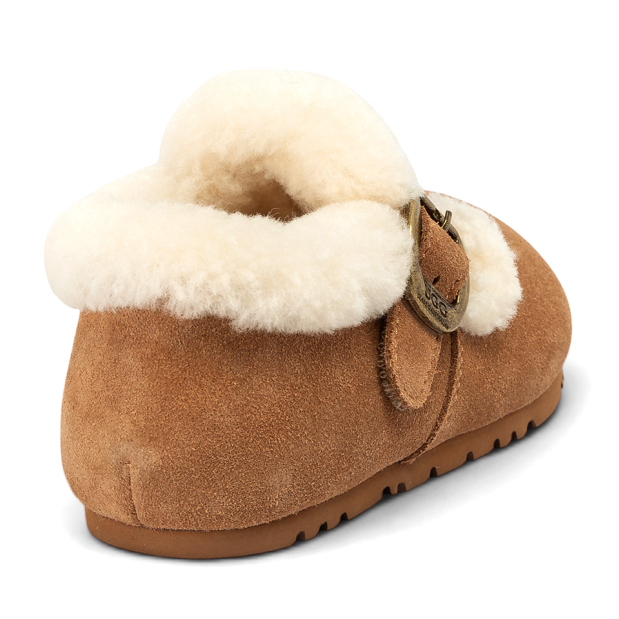 Kids Shearling Buckle Uggs