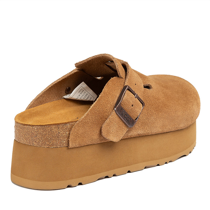 UGG Valentina Platform Suede Leather