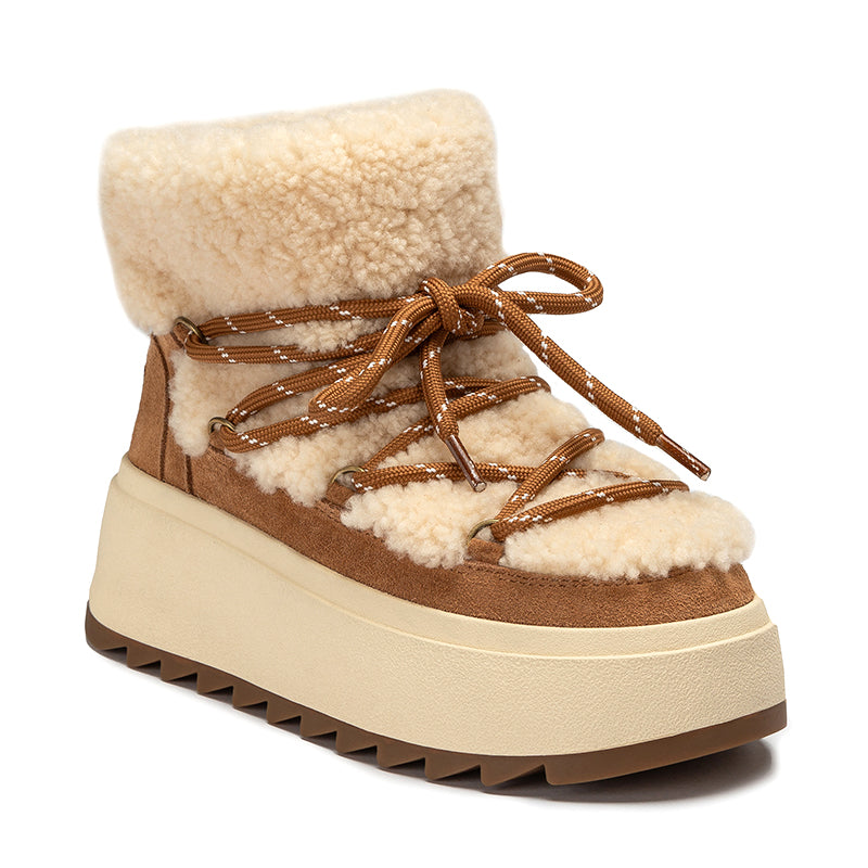 Shearling Platform Ugg Boots