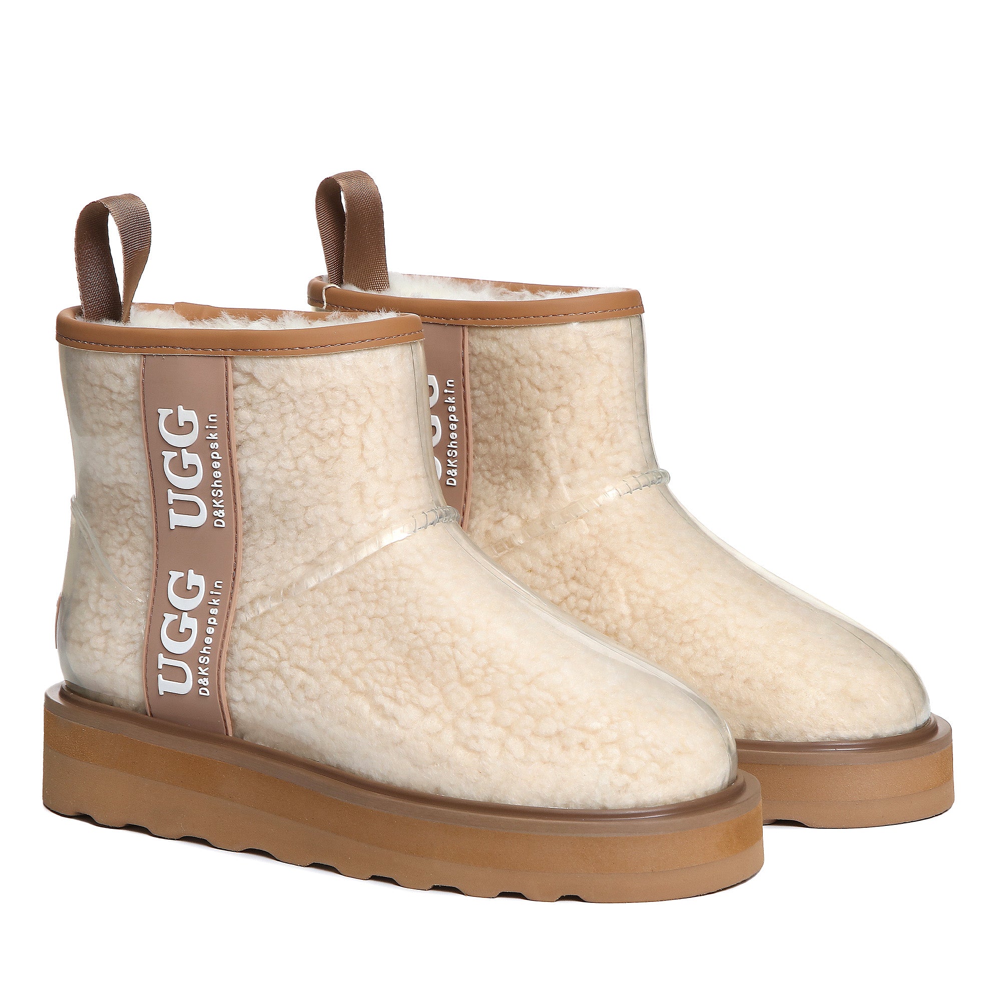 Platinum Coated Rain Ugg Boots