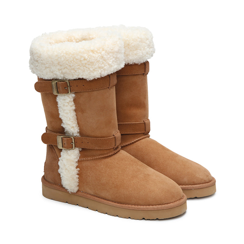 Premium Tall Belt Ugg Boots