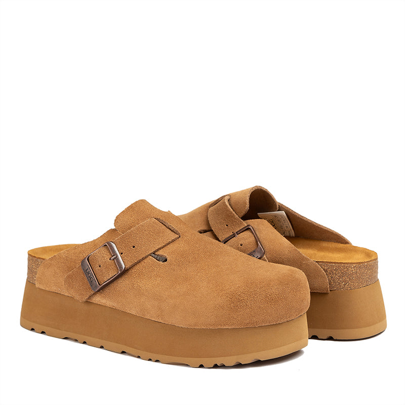 UGG Valentina Platform Suede Leather