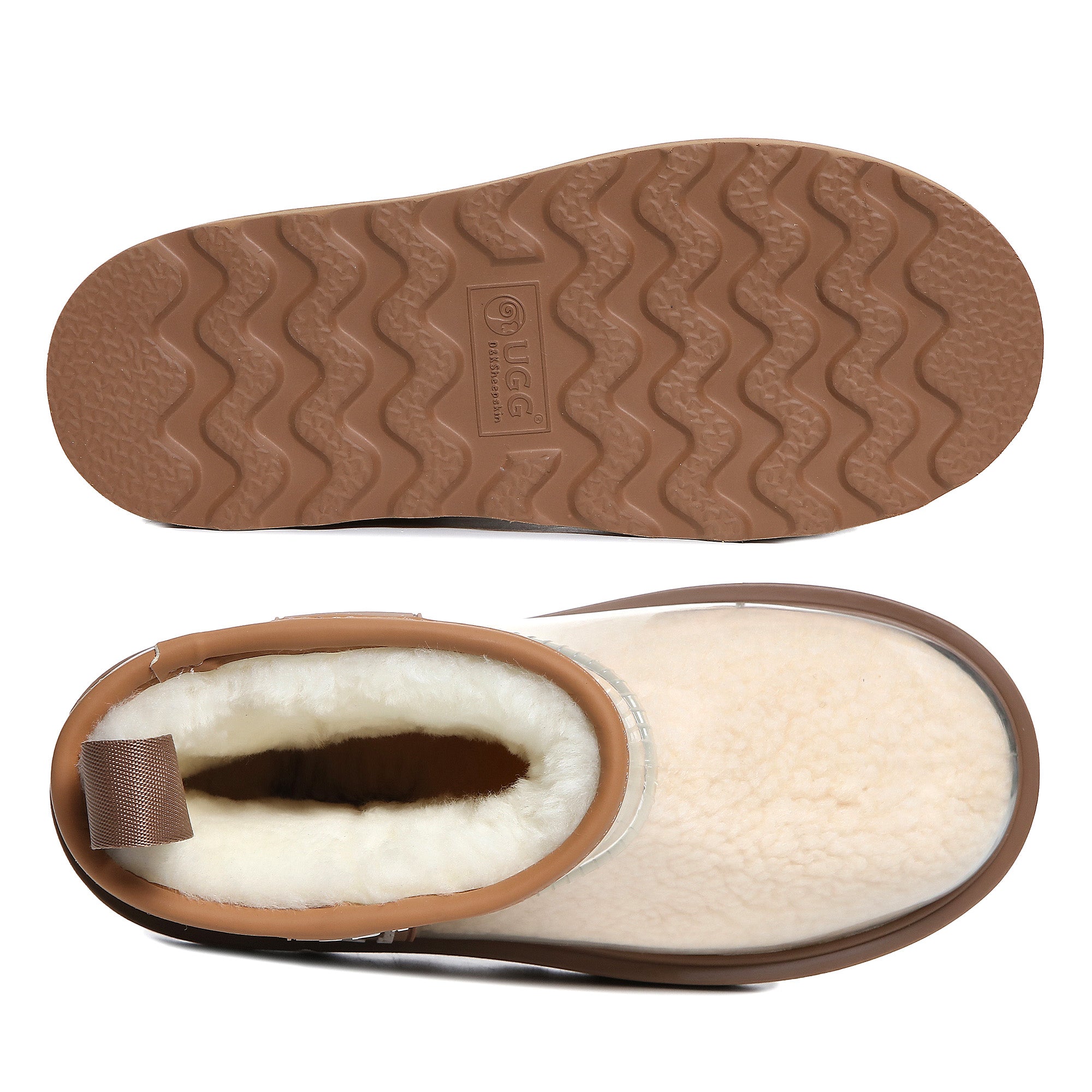 Platinum Coated Rain Ugg Boots