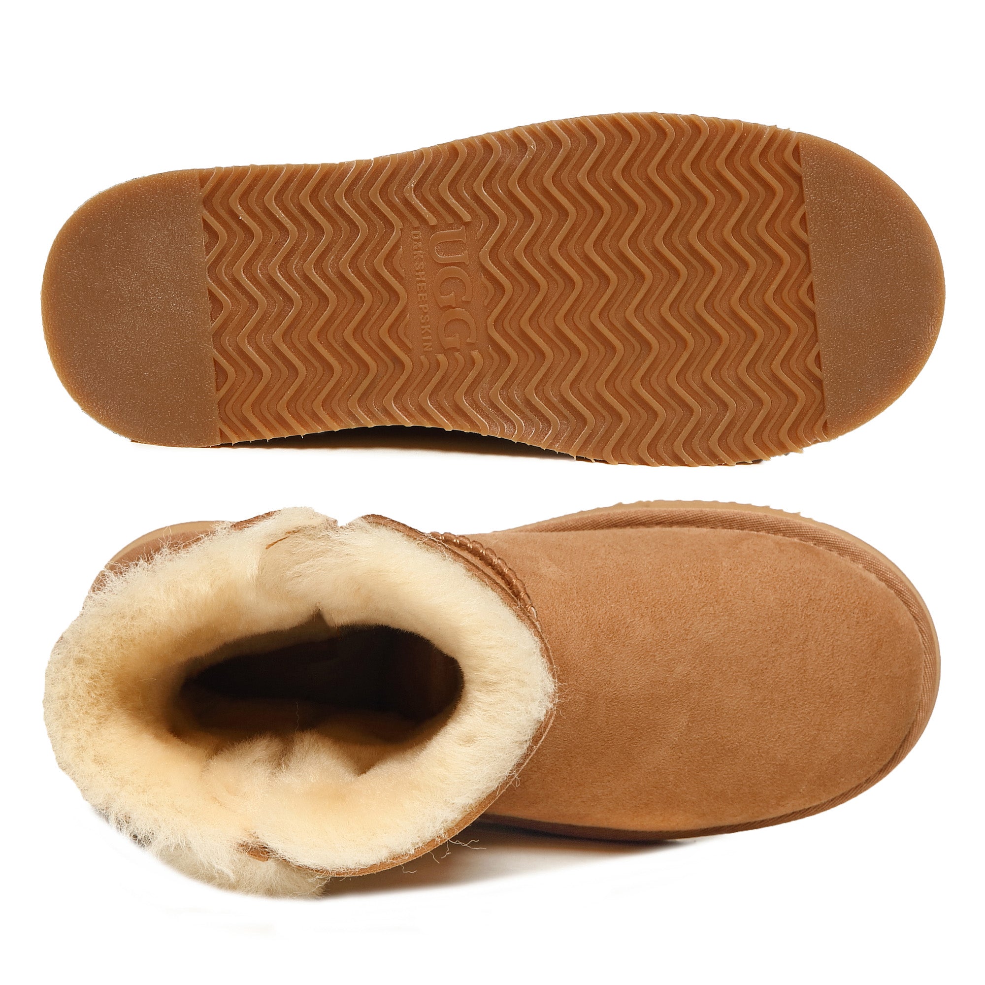 Double Belt Ugg Boots