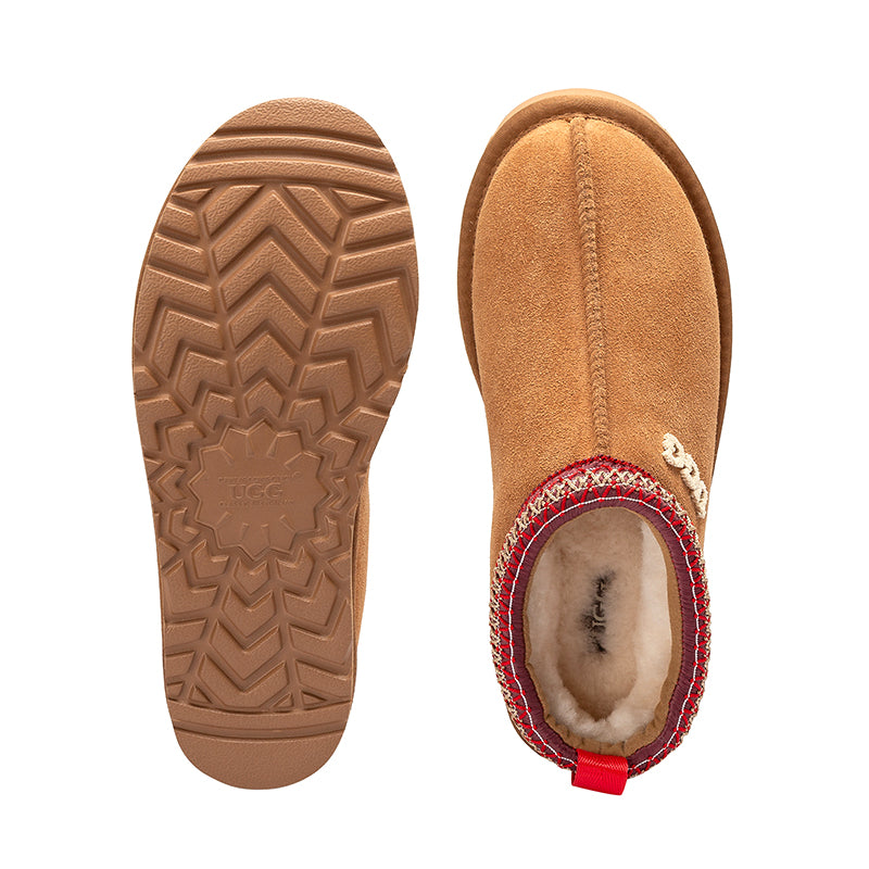 Premium Logo Ugg Slippers