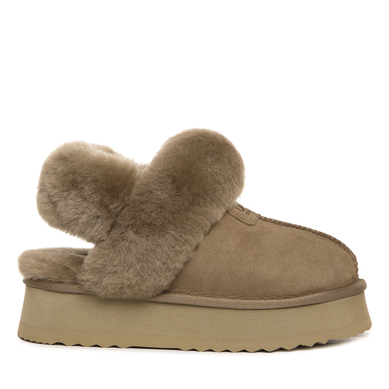 Detachable Fluffy Platform Uggs