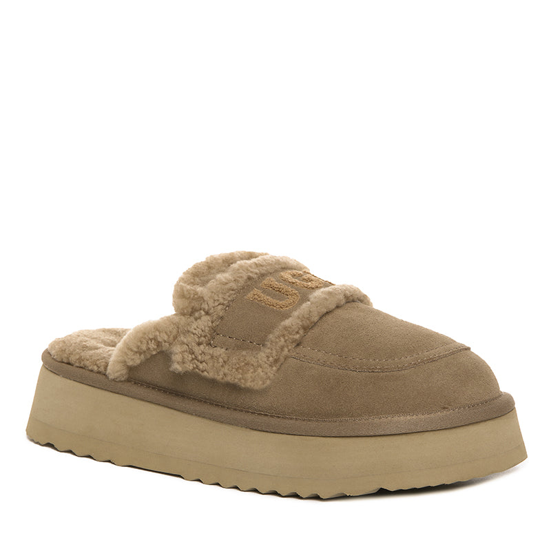 Trisha Fluffy Platform Uggs