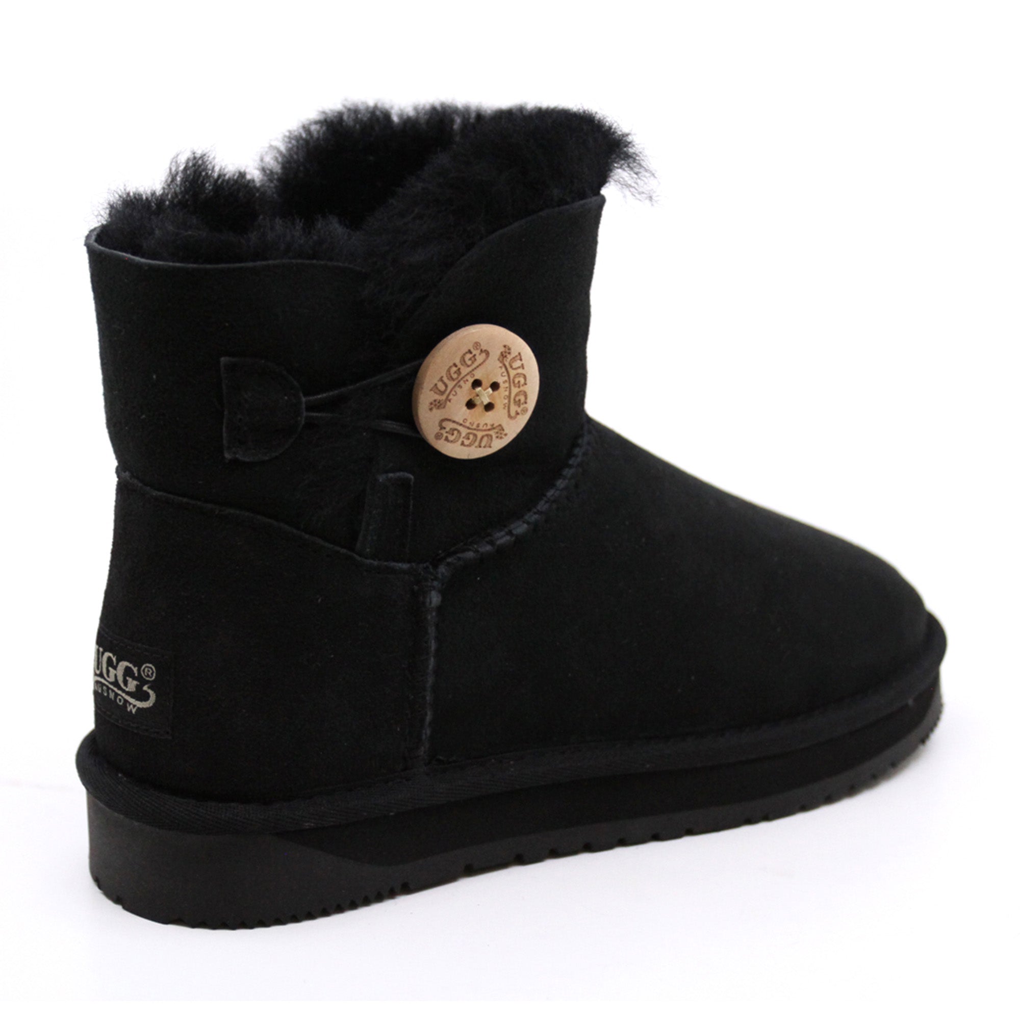 Button Mini Ugg Boots