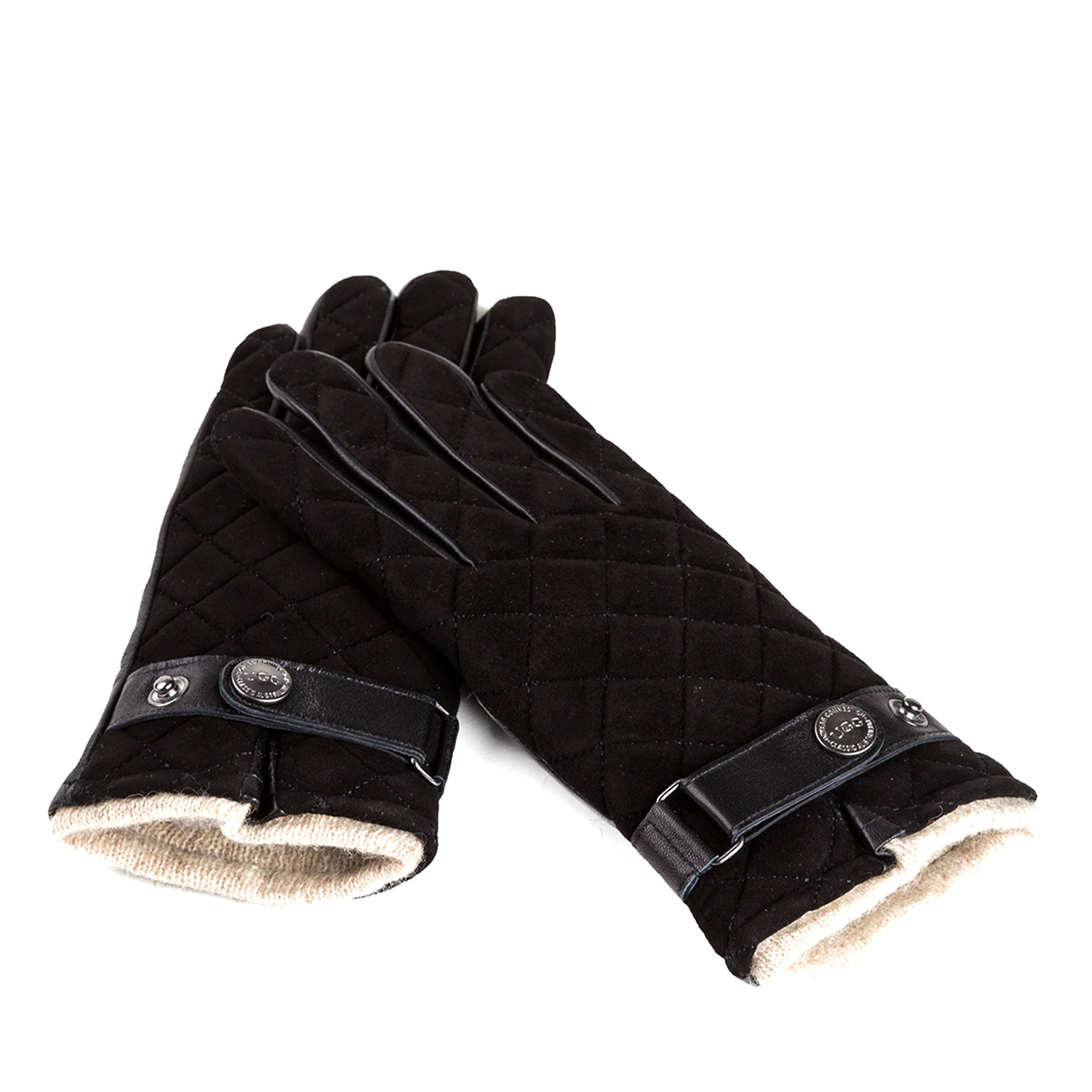 Ladies Quilted Ugg Gloves