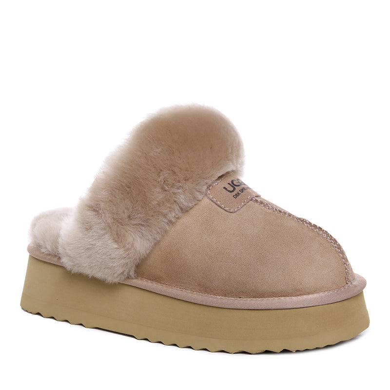 Detachable Fluffy Platform Uggs