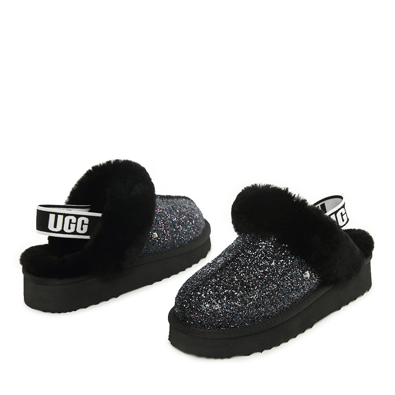 Glitzy Slingback Scuff Uggs