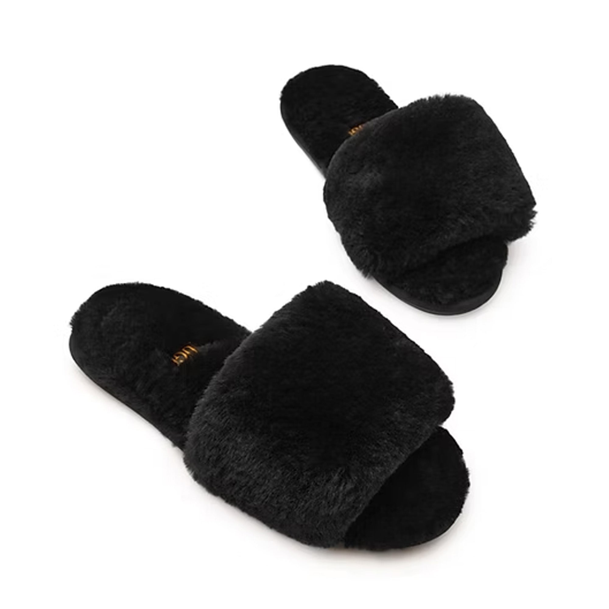 Premium Slides Fluffy Uggs