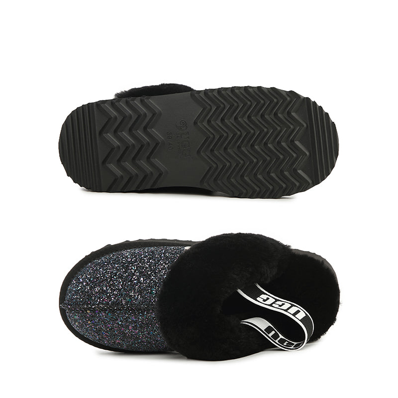 Glitzy Slingback Scuff Uggs