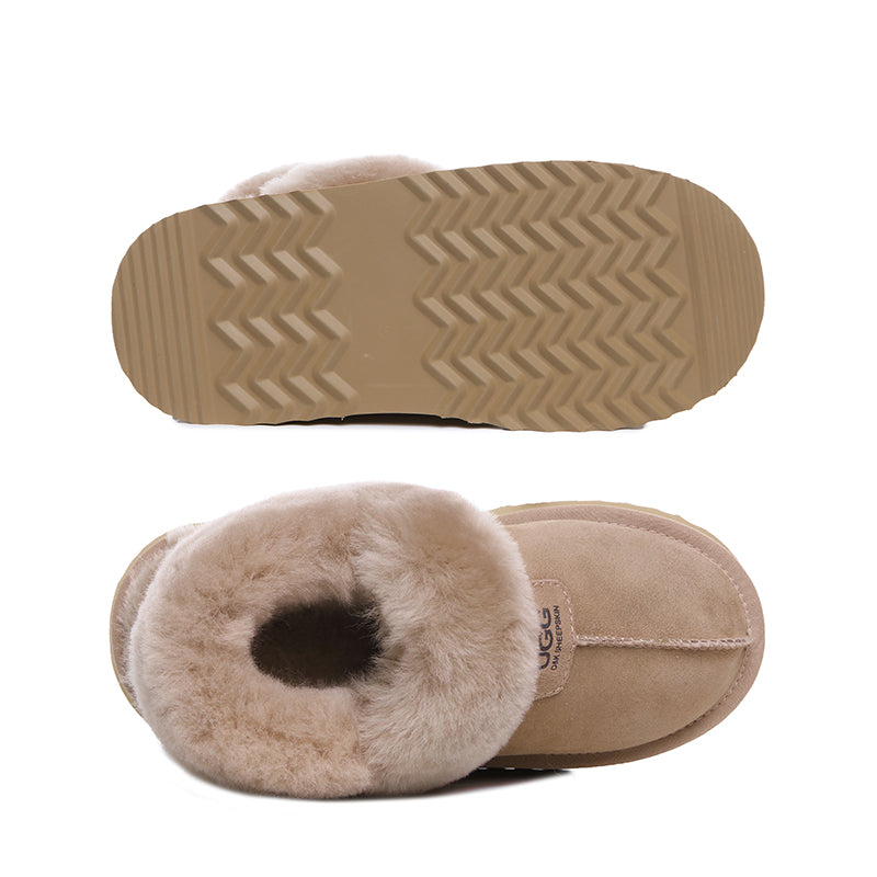 Detachable Fluffy Platform Uggs