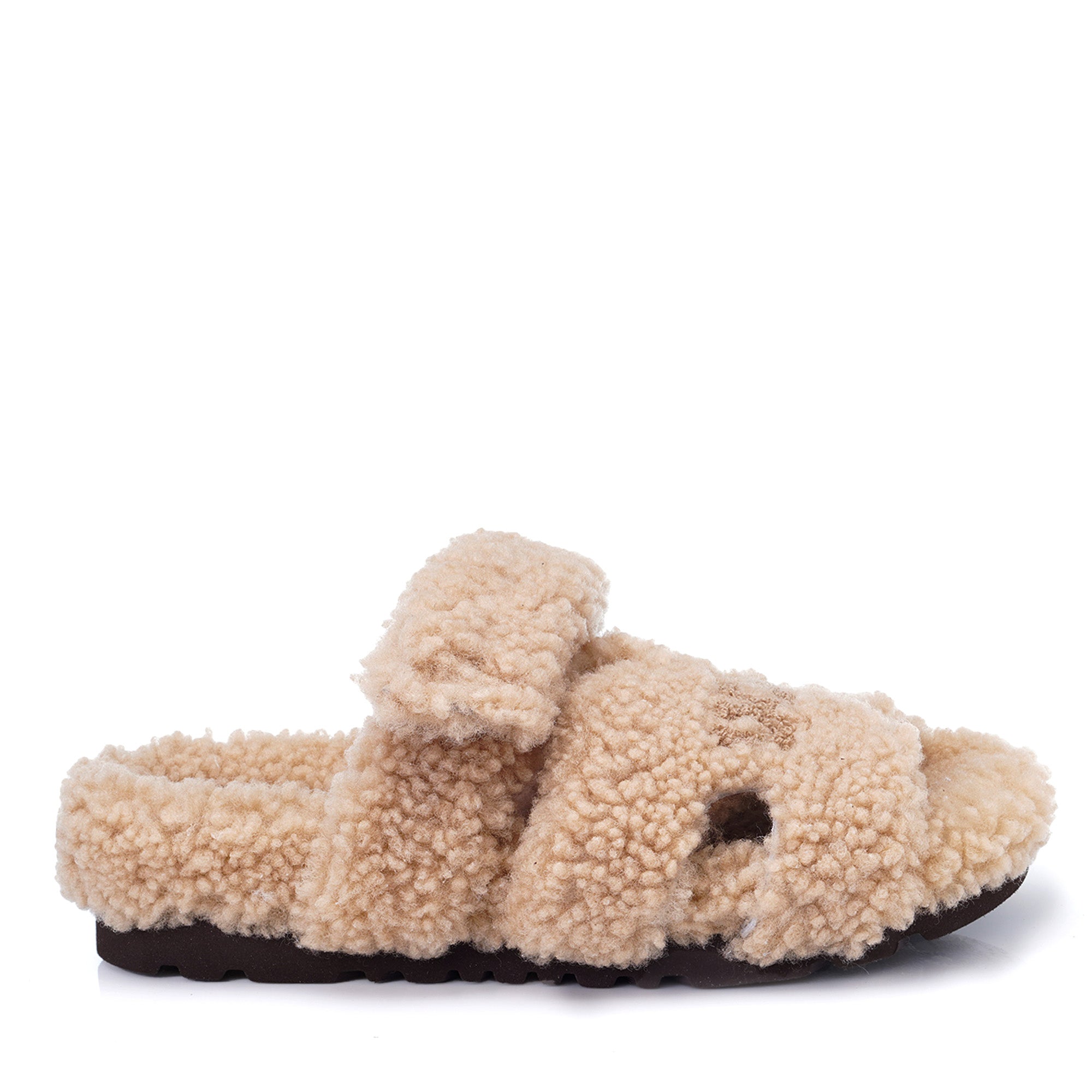 Estela Logo Shearling Ugg Slippers