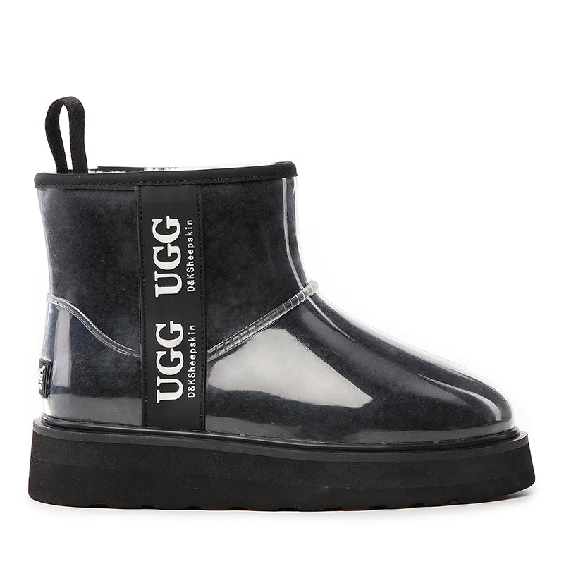 Platinum Coated Rain Ugg Boots
