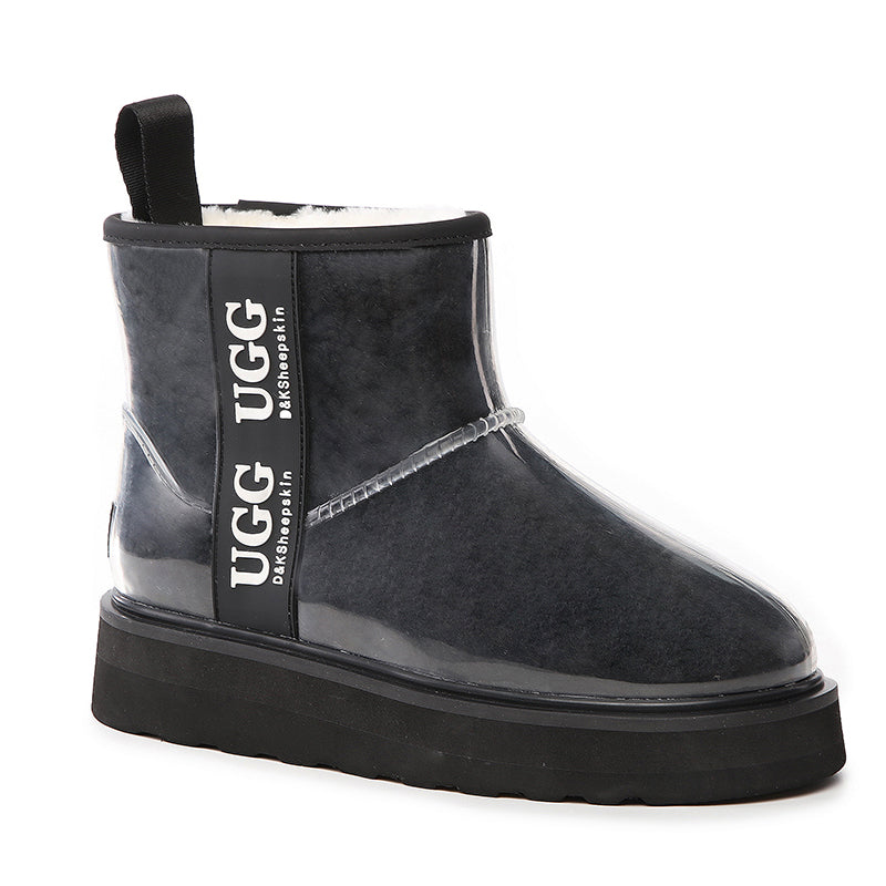 Platinum Coated Rain Ugg Boots