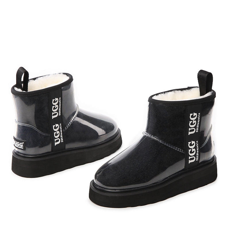 Platinum Coated Rain Ugg Boots
