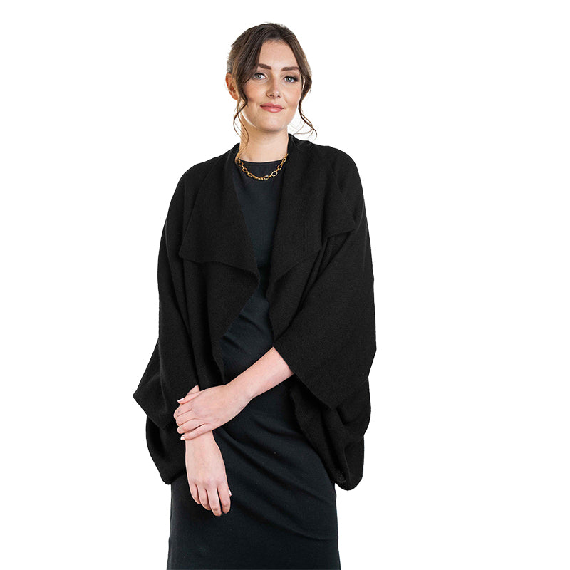 Wełna Premium Possum i Merino - Wzruszanie ramionami ściegiem mchu