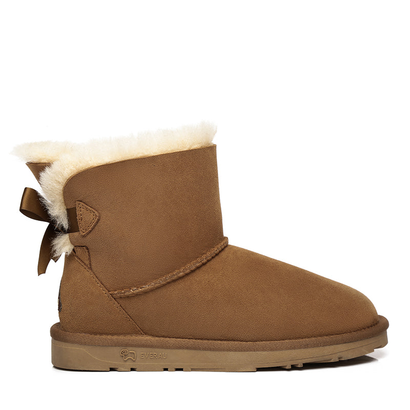 Ugg Mini Bailey Bow II boots for Girl - Brown in UAE