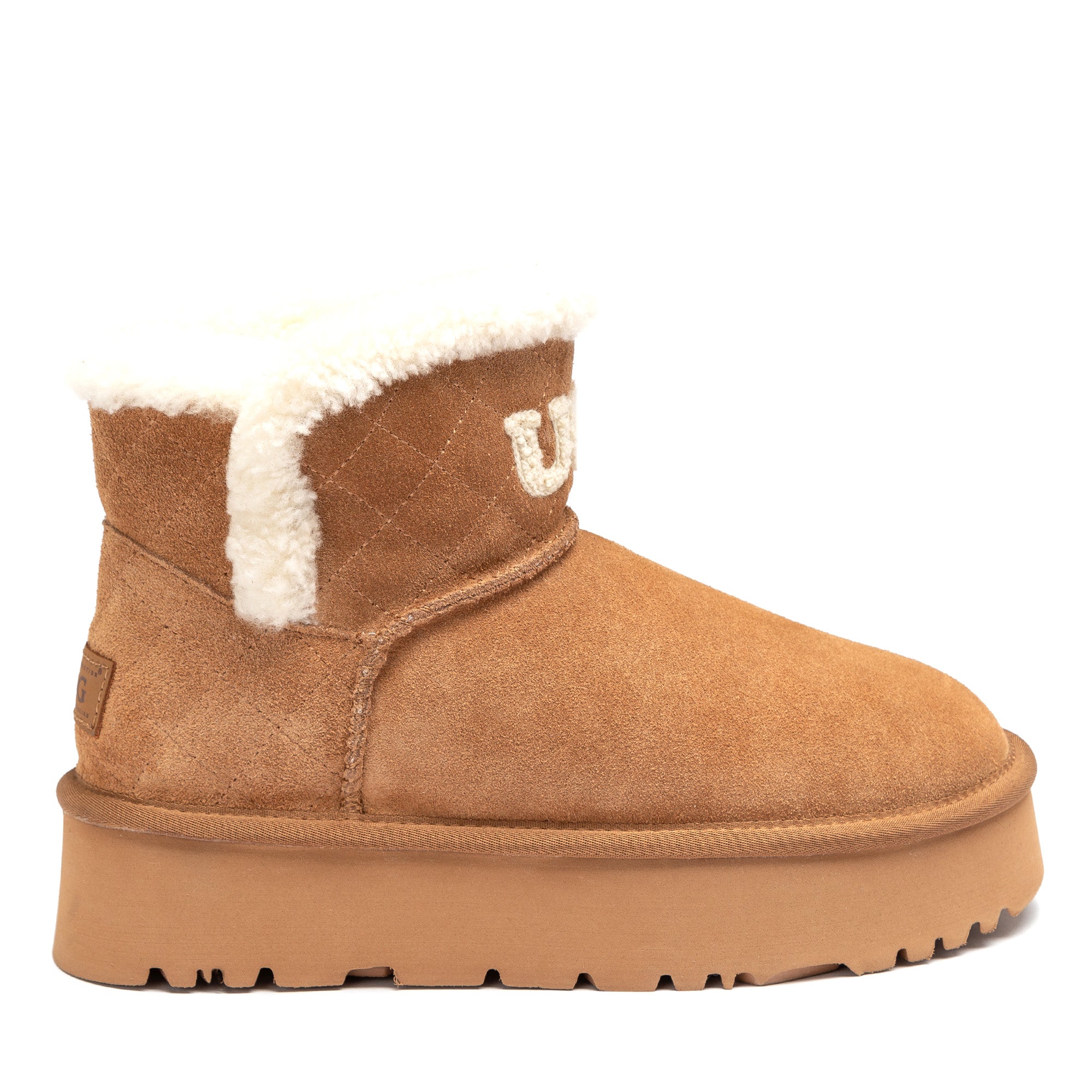 Fluffy Platform Ugg boots