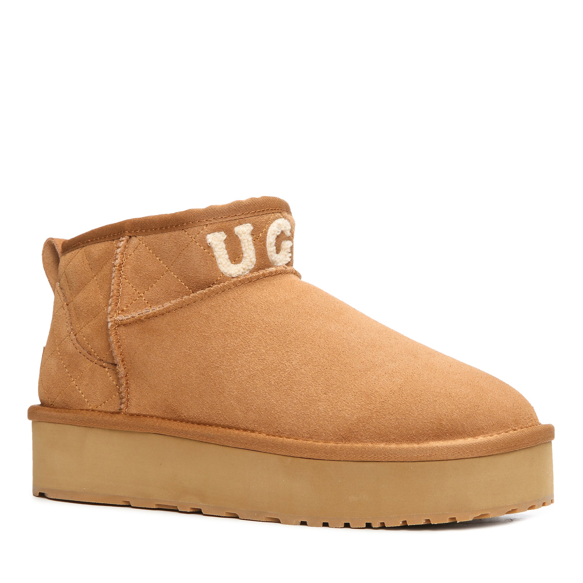 Logo Argyle Mini Platform Uggs