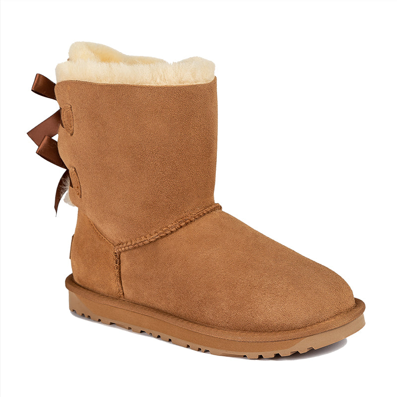UGG Short Double Back Bow Boots