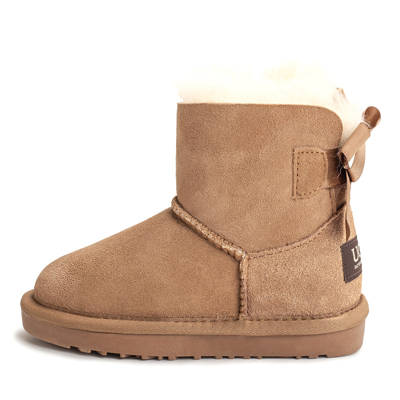 Kids Mini Bow Ugg Boots