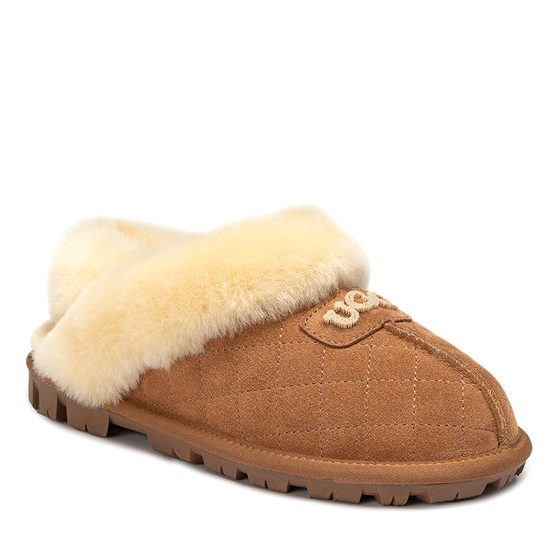 Fluffy Strap Logo Uggs