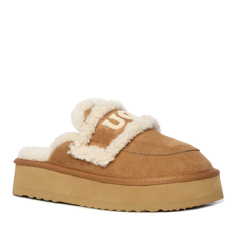 Trisha Fluffy Platform Uggs