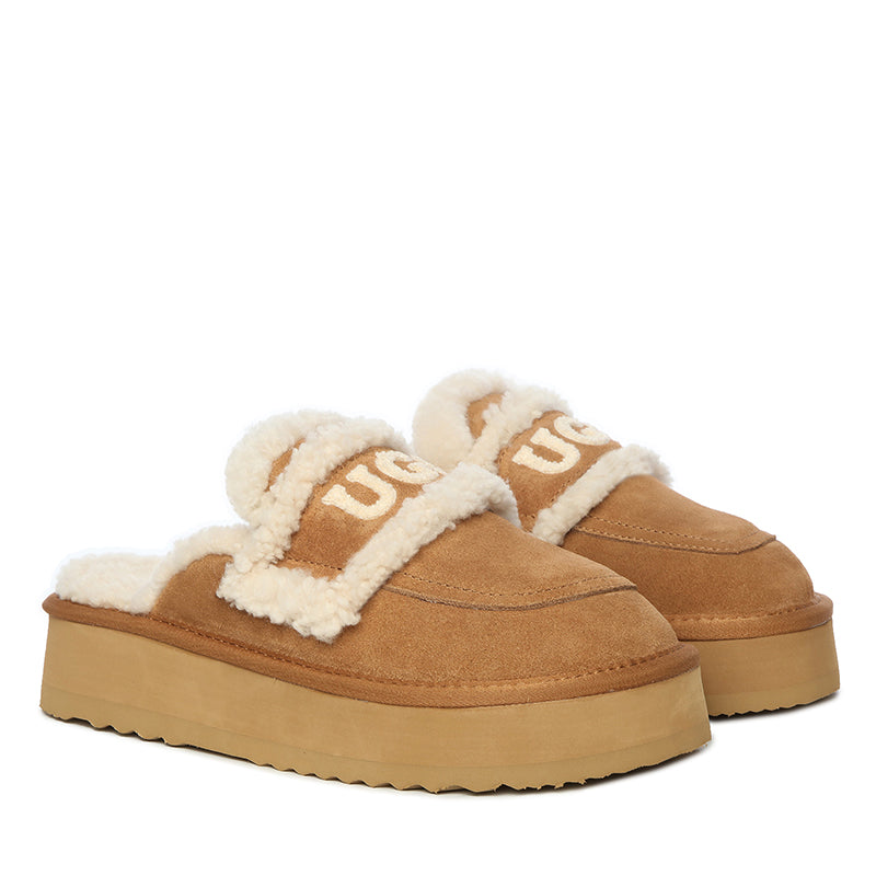 Trisha Fluffy Platform Uggs