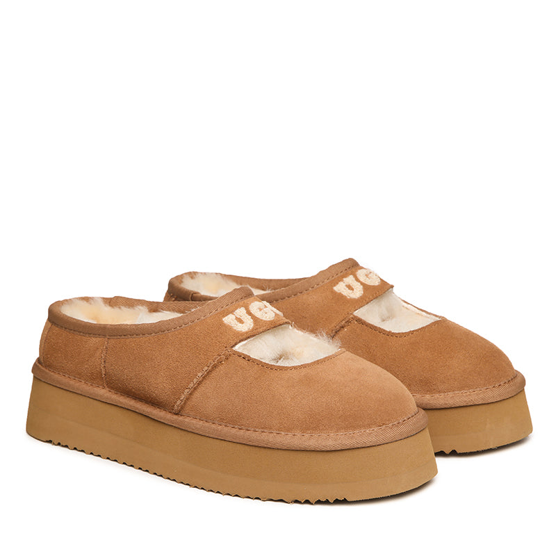 Ultimate Log Platform Ugg Slippers