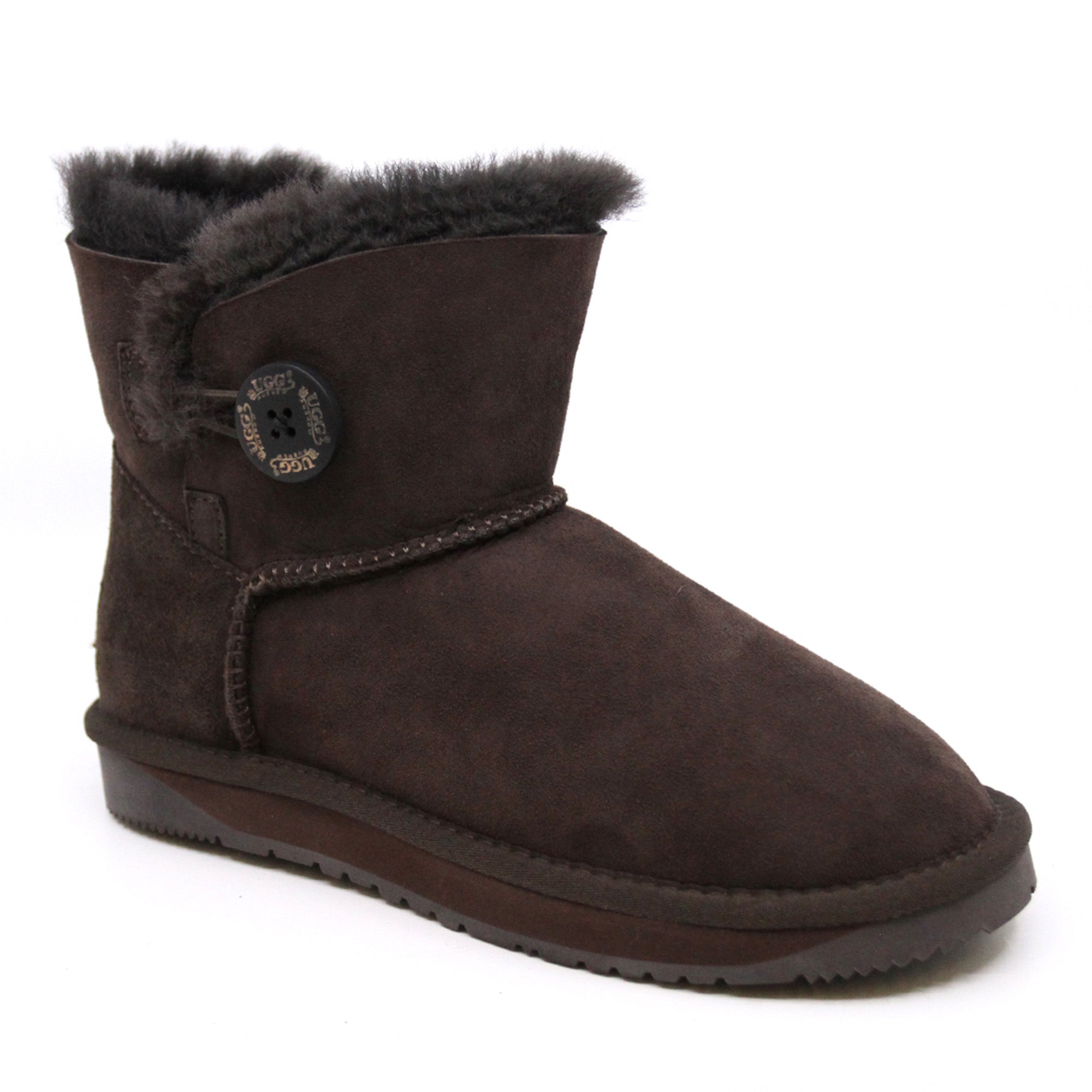Button Mini Ugg Boots