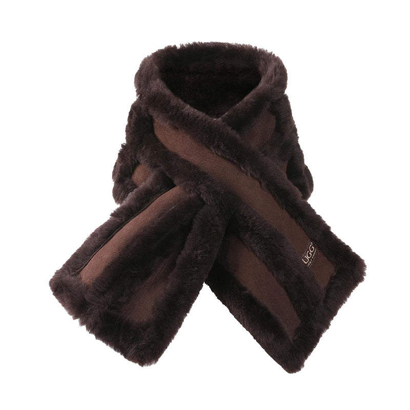 Double Cuff Sheepskin Scarf Uggs