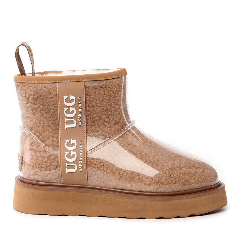 Platinum Coated Rain Ugg Boots