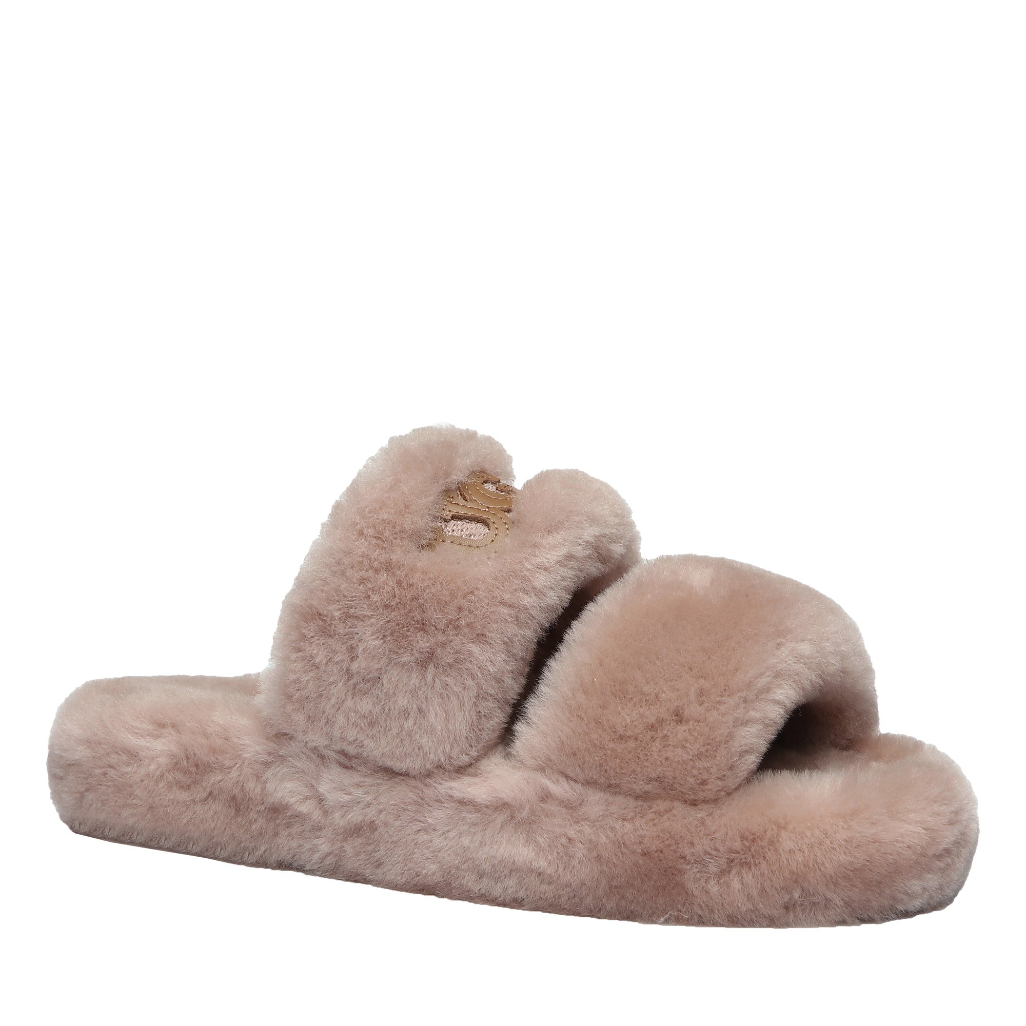 Double Strap Shearling Ugg Slipper