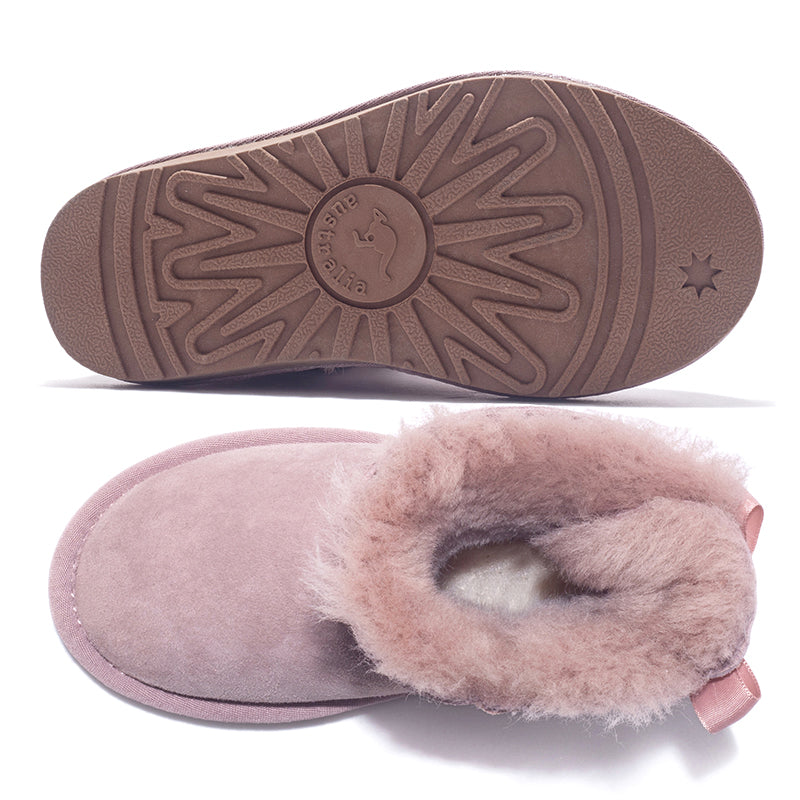 Kids Mini Bow Ugg Boots