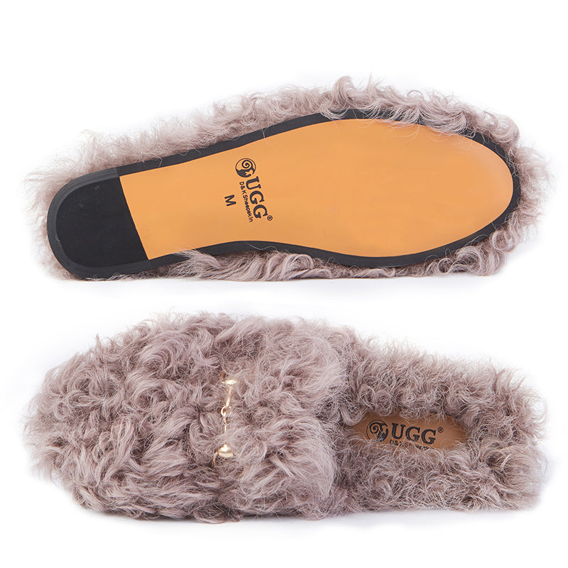 Fluffy Teddy Flats Uggs