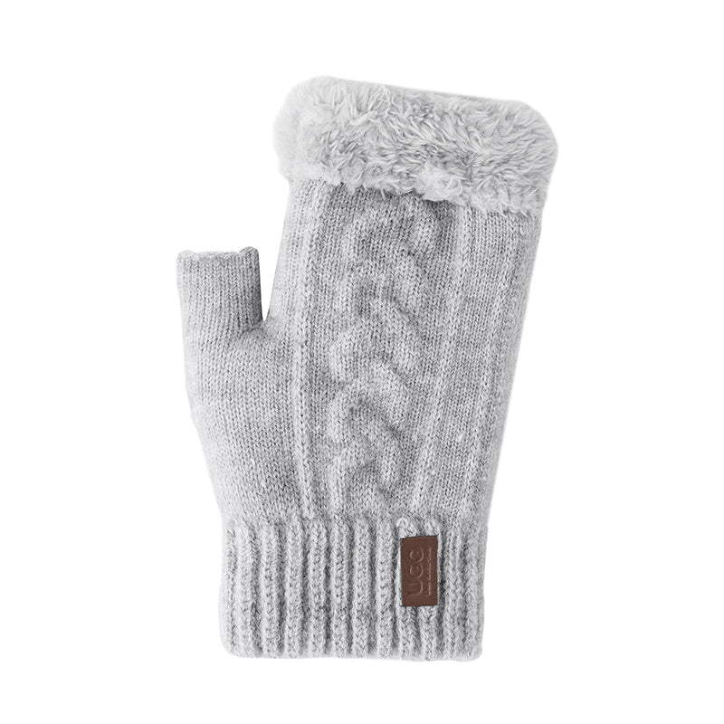 Platinum Fingerless Gloves Uggs