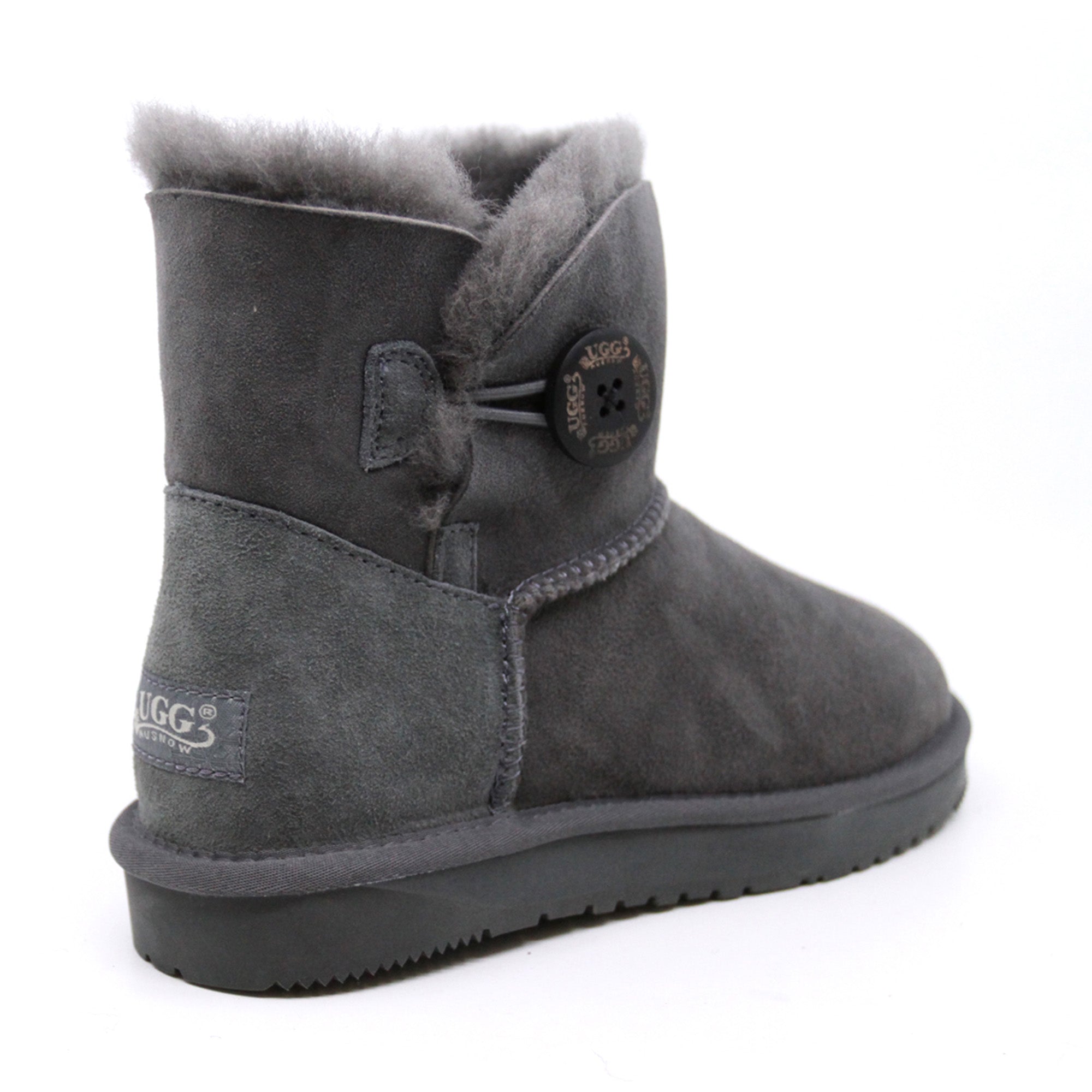 Button Mini Ugg Boots