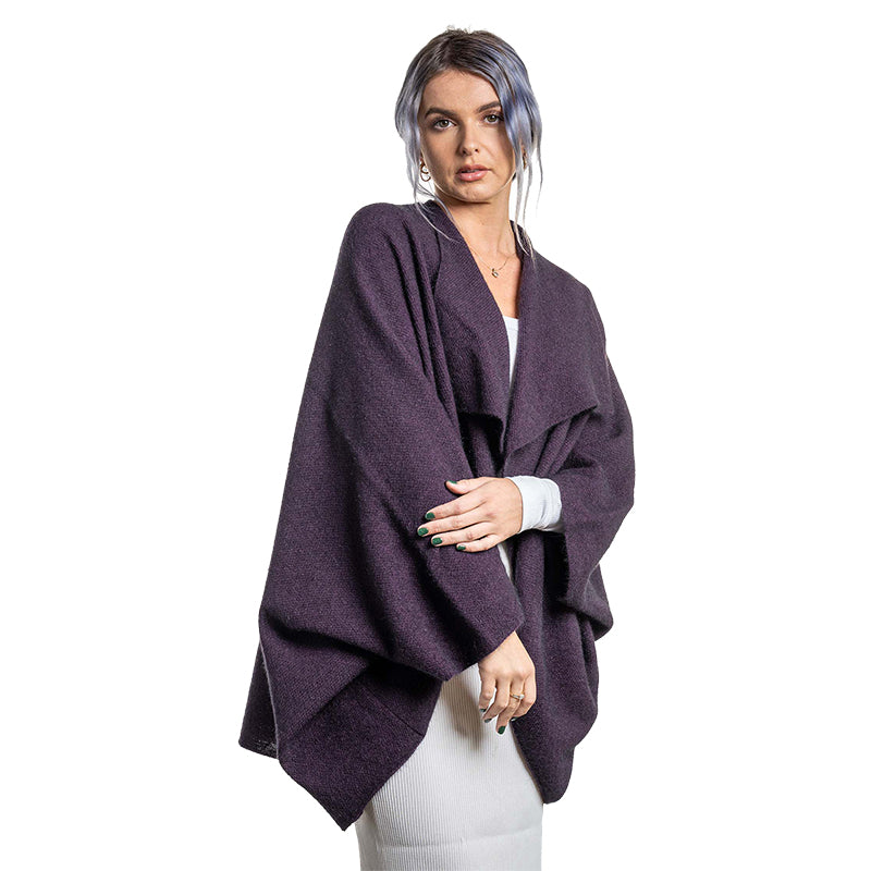 Wełna Premium Possum i Merino - Wzruszanie ramionami ściegiem mchu