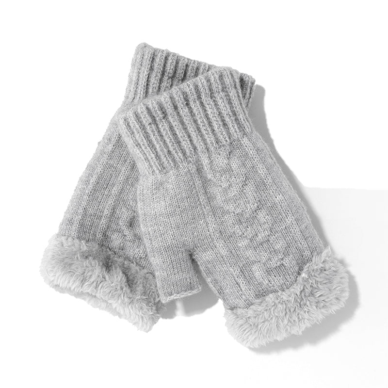 Platinum Fingerless Gloves Uggs